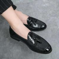 Chaussures Habitillees Hommes borla elegante formal civil boda zapatos de vestir de cuero de moda mocasines de hombre - details 4
