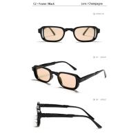 Nuevas gafas de sol de montura pequeña para hombres, gafas de sol cuadradas para mujeres, gafas de sol retro personalizadas - details 7