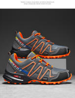 Zapatillas de senderismo al aire libre para hombre, zapatos planos de escalada, Trekking con cordones, ciclismo de montaña, transpirables - details 9