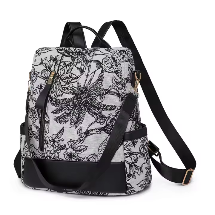 Bolso múltiple, mochipa retro Femenina, Gran capacidad, Nicho simple, mochipa Femenina - 1