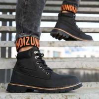 Zapatos de trabajo impermeables con punta de acero y botas de seguridad para hombre - details 5