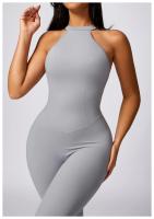 Ropa de yoga de una pieza con diseño de melocotón sin mangas, secado rápido, perfecta para pilates y fiess Fabricado en China - details 17