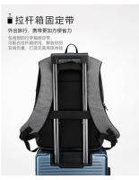 Bolso para ordenador portátil de negocios para hombre, mochila USB multifunción, mochila de gran capacidad. - details 14