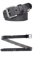 MEDYLA-Cinturón de piel de vaca Original para hombre, hebilla de Pin, cinturón de cuero de grano completo para pantalones - details 10