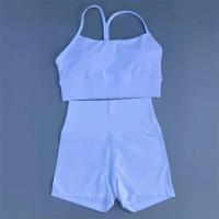 Conjunto de Yoga y Bicicleta de Gimnasio para Mujeres Ouwu Legging de Pantalón Corto - details 3