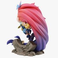 Figura de acción de League Legends Aspect of Twilight Zoe, muñeca coleccionable en miniatura, adorno de estatuilla - details 4