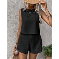Conjunto de Verano 2025 para Mujer Top Sin Mangas y Shorts Cortos Estilo Casual y Deportivo - details 24