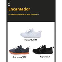 Zapatos Deportivos de Flyknit Pareja Fitness Transpirable Suela Suave Comodidad Casual - details 11