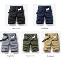 Pantalones Cortos Trabo para Hombres Cinturón de Algodón Medio, Ajuste Suelto, Estilo Casual, Novedad de Verano 2024 - details 5
