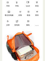 Mochila de montañismo, Mochila plegable ligera para mujer, bolsa de montañismo gruesa impermeable, bolsa de viaje japonesa para exteriores - details 5