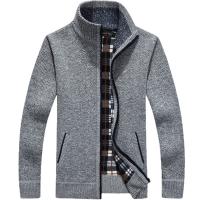 Suéteres de cuello alto para hombre, cárdigans informales, tops de otoño e invierno - details 5