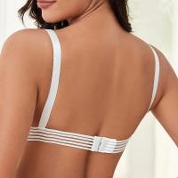 Sujetadores de lactancia para mujer, paquete de 3 aperturas frontales con broche, cómodos sin aros, tejido de punto, detalle - details 4