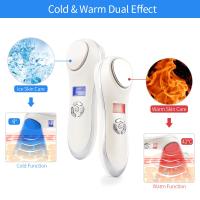 Martillo frío caliente portátil, dispositivo de belleza, crioterapia ultrasónica, estiramiento de la piel, masajeador de vibrac - details 3