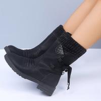 Otoño Invierno mujer moda pisos botas martin zapatos de moda casual botas para mujer - details 6