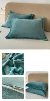 Bonenjoy-funda de almohada de terciopelo, 2 uds., funda de almohada de 48x74cm, funda de almohada suave con cremallera, funda de almohada para decoración de sofá - details 16