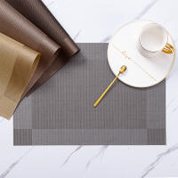 Mantel De PVC Con Marco Doble Impermeable Y Antideslizante Protector De Mesas Rectangular Estilo Clásico Medio Ambiente - details 6