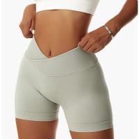 Body push-pull de gimnasio sin costuras de cintura alta para Yoga, pantalones cortos de yoga para correr y entrenar, monos deportivos para fiestas - details 4