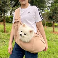 Bolso bandolera transpirable para mascotas, bolso de mano cómodo para perros de gran capacidad con bolsillo manos libres - details 4