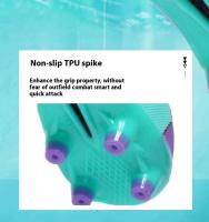 Zapatos de fútbol de alta calidad para hombre con diseño de uñas perforadas, zapatos de fútbol transpirables de nuevo estilo, zapatos deportivos cruzados para jóvenes - details 6