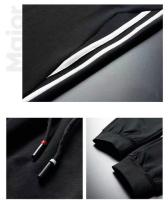 Traje deportivo informal para hombre, chaqueta con cremallera y pantalones de chándal para correr, otoño e invierno, novedad - details 2