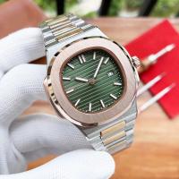 Reloj de cuarzo suizo para hombre, cronógrafo de lujo, de acero inoxidable, a la moda - details 0