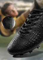 Zapatos de fútbol transpirables de caña alta para hombre y mujer. Zapatos de competición profesional para interior y exterior. - details 5