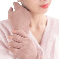 Guantes de medio dedo para montar en invierno, guante térmico para clima frío, regalo para esposa, novia, madre - details 0
