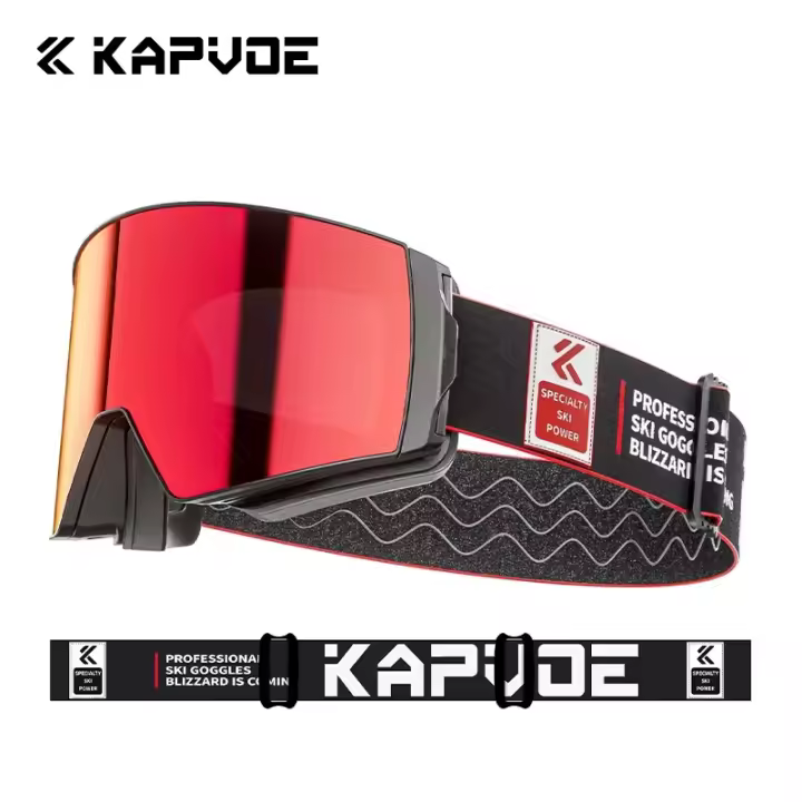 KAPVOE Gafas de Esquí Kit de Lente Antiniebla para Hombres y Mujeres Protección UV400 - 1