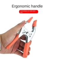 Abrazadera potente portátil, clip a resistente, abrazadera de resorte firme súper elástica, Mango cómodo de 6 pulgadas, Alicates de punta plana, herramientas artesanales - details 3