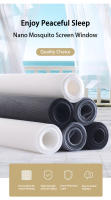 Mosquitera tejida de alta densidad - Negro Blanco Gris Malla para ventana repelente de insectos Transpirable Personalizable Corte a medida - details 1