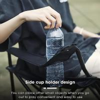 Silla Plegable De Ocio Al Aire Libre, Silla Plegable Portátil Con Reposabrazos Para Pesca, Camping Y Playa - details 0
