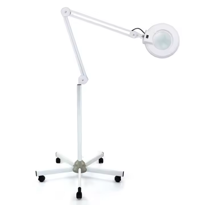 Lámpara de aumento LED, lupa de pie, luz cosmética para salón de belleza, lámpara cosmética, luz de trabajo - 1