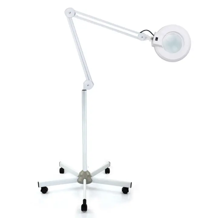 Lámpara de aumento LED, lupa de pie, luz cosmética para salón de belleza, lámpara cosmética, luz de trabajo - 1