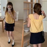 Blusa de verano para mujer, camisa de primavera, blusa para mujer, Blusas largas de gasa, informales, elegantes, Vintage, de manga larga, holgada de gran tamaño, blanca - details 25