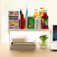 Estantería de plástico plegable de varios niveles para cocina, Organizador de varios usos, tipo a presión - details 2