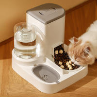 Alimentador automático para gatos y mascotas, dispensador de agua de gran capacidad, separación seca y húmeda, contenedor - details 0