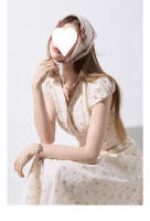 Vestido floral del sur de Francia, estilo de vacaciones de verano en el campo para mujer, mono de manga corta, falda larga con tirantes - details 11
