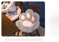 Cojín de silla con forma de pata de gato, cojín de asiento acogedor, cojín de suelo, almohada de asiento - details 10