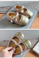Zapatos planos informales de cuero para niños, calzado de baile de princesa para fiesta y boda, 2024 - details 7