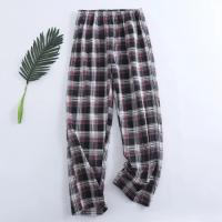 Trajes de casa para hombre, pantalones de manga larga, trajes para Otoño e Invierno, Pijamas para hombre, pijamas de franela con diseño a cuadros para hombre - details 44