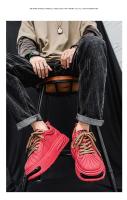 Papá zapatos versátiles casual zapatos deportivos Guochao hombres 2025 nuevos hombres de suela gruesa superficie de cuero aumentando zapatos blancos. - details 10