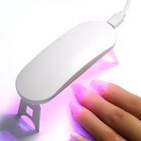 LULAA Mini Lámpara de Secado de Esmalte UV LED Portátil Accesorios Profesionales de Arte de Uñas - details 0