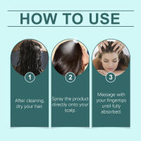 HOEGOA Esencia en Spray Nutritiva para el Cuero Cabelludo Hidratante y Suavizante Aceite Esencial para el Cuidado del Cabello - details 2