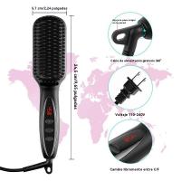 2025 Nuevo Peine Alisador Peine de Aire Caliente Peine para el Cabello de los Hombres Cuidado Personal Peine para Peinar la Barba de los Hombres - details 0
