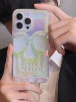 Funda de Teléfono con Diseño de Calavera Mate Disipación de Calor Hueco - details 0