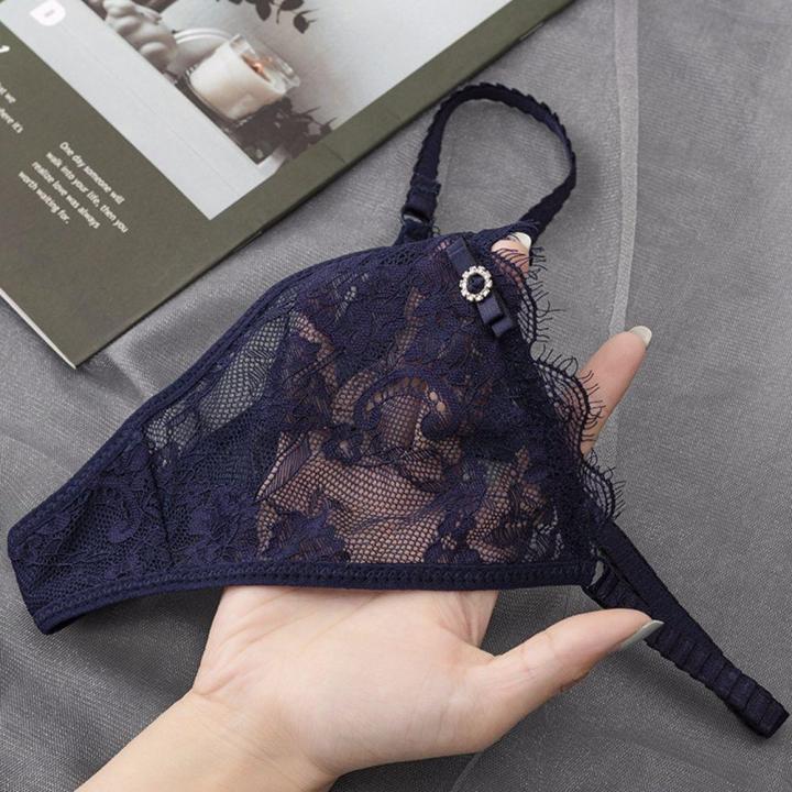 Transparent Underwear Hollow Girls Cotton Crotch Sexy Underpant Panties Lace Thong Flower G-strings Female Briefs