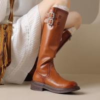 LAVANDA BOTAS ALTAS CON CREMALLERA PARA MUJER, BOTAS PLANAS PARA MUJER - details 15