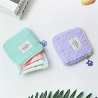 Bolsa de cosméticos pequeña a la moda para mujer, Mini organizador de servilletas sanitarias de viaje, monedero, tarjeta, lápiz labial, bolsa de almacenamiento - details 2