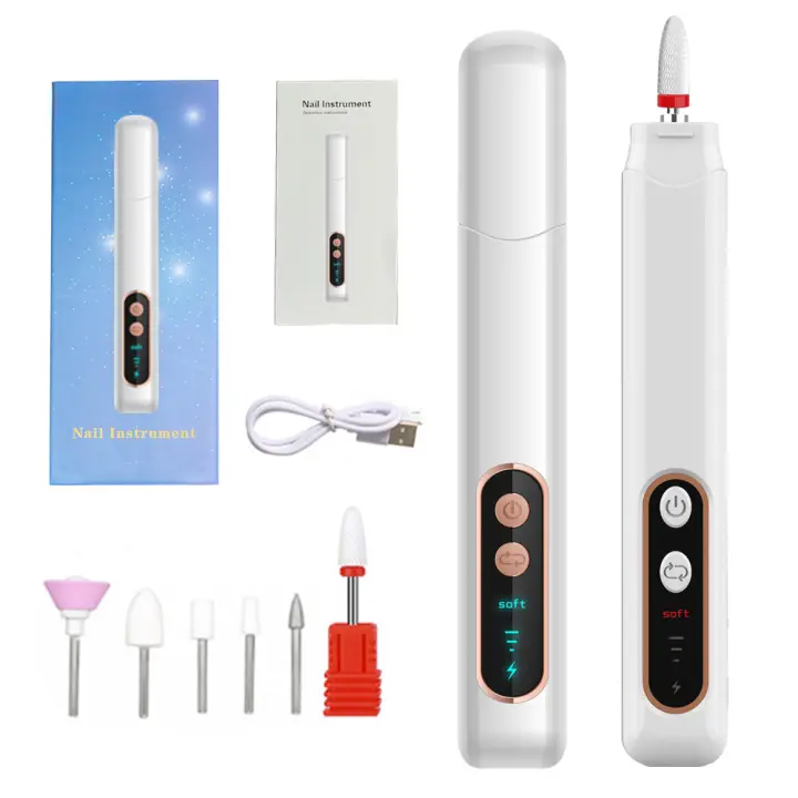 Molinillo de uñas portátil inalámbrico 2 en 1 Cabeza de maíz pequeña, electrico y para el hogar - 1