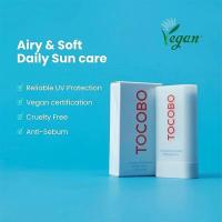 Cuidado de la piel de Corea Tocobo algodón suave SPF 50+ esencia de sentido del agua protector solar Control de aceite refrescante hidratante no graso - details 6
